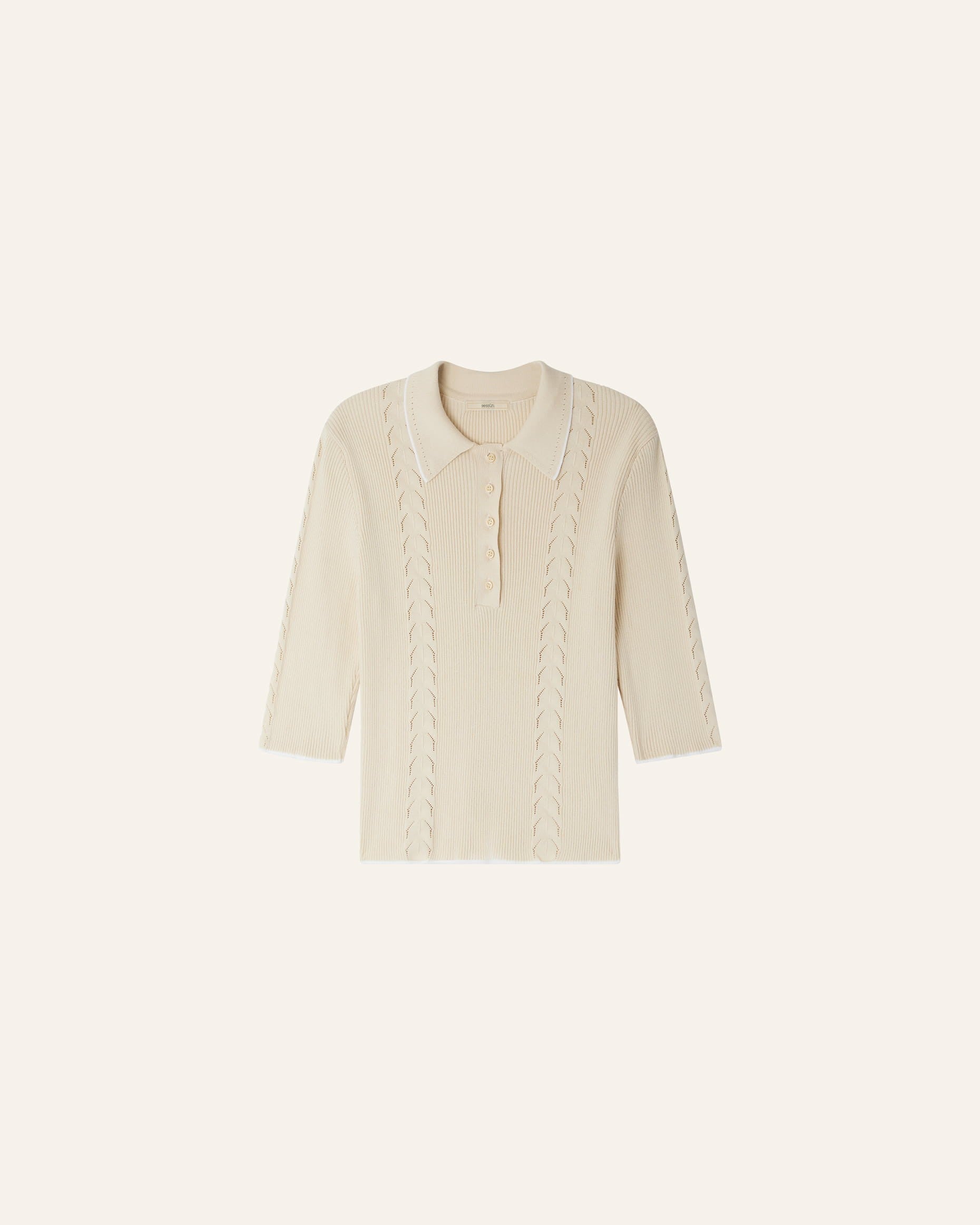 JODI Tapioca - Polo shirt