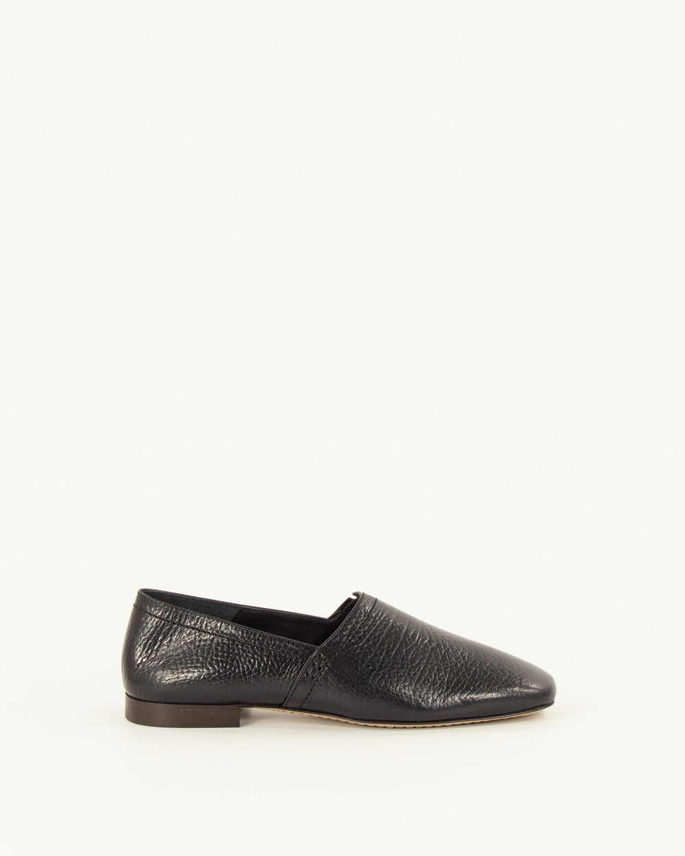 CEZA Black Leather - Slippers