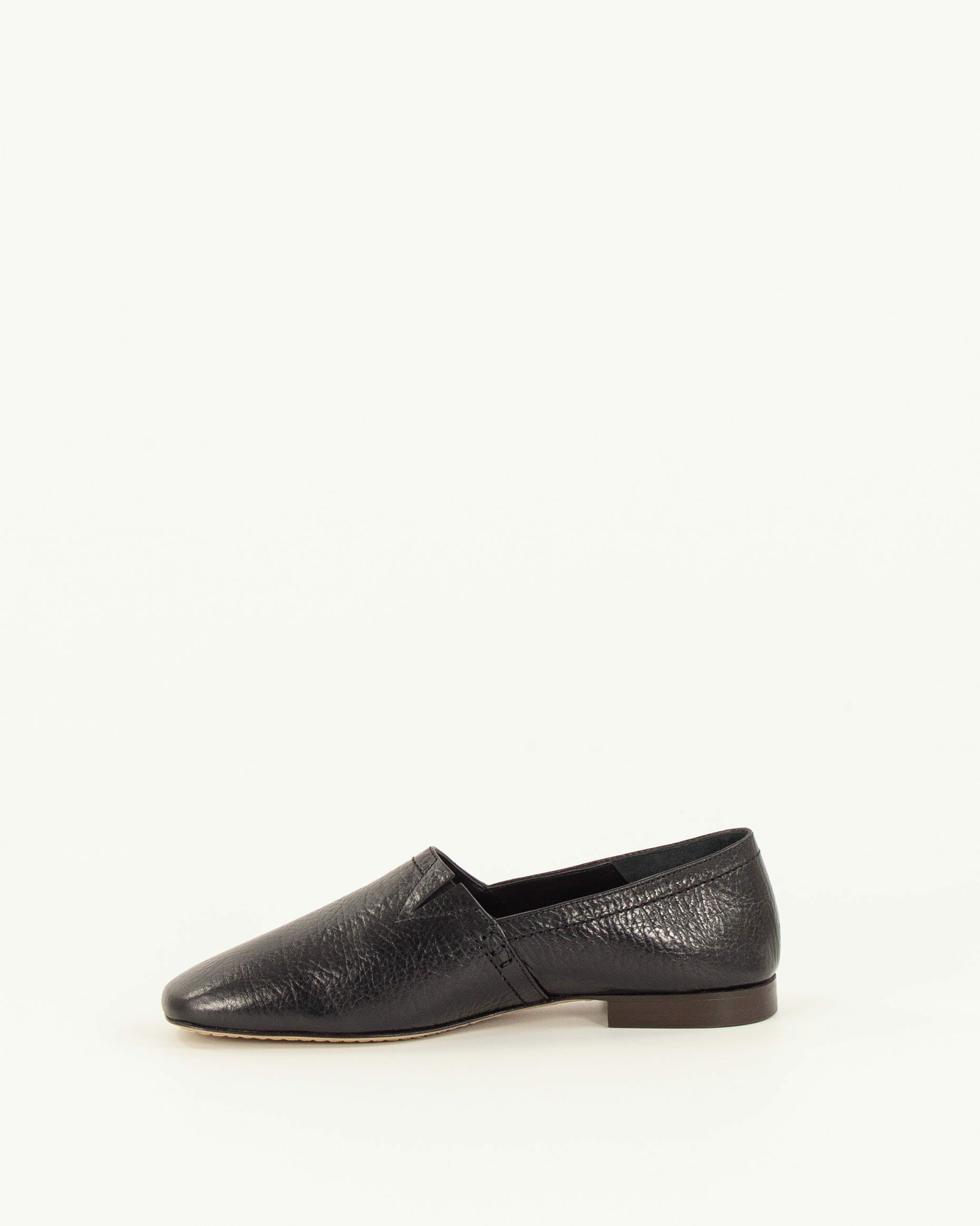 CEZA Black Leather - Slippers