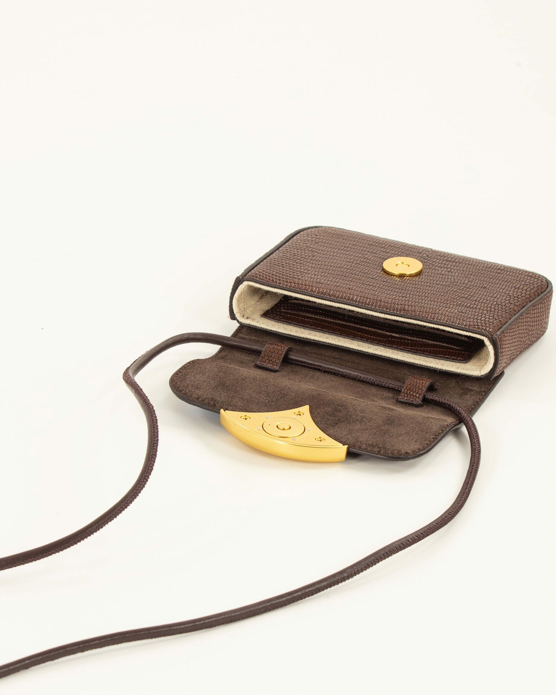 MICRO DIVILUZ Browny Lezard - Card holder - SESSÙN Official