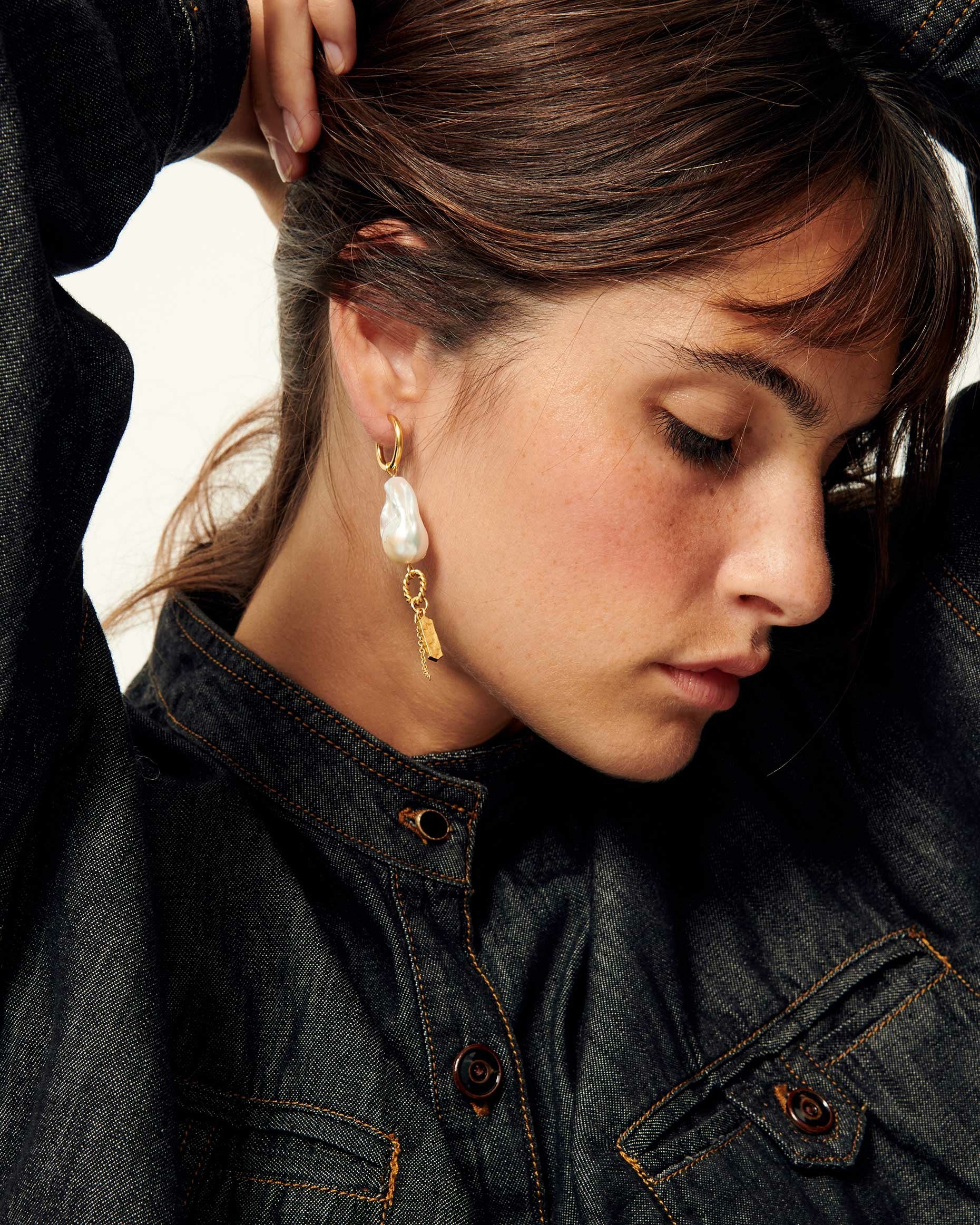 TOTI PEARL Doré - Earrings