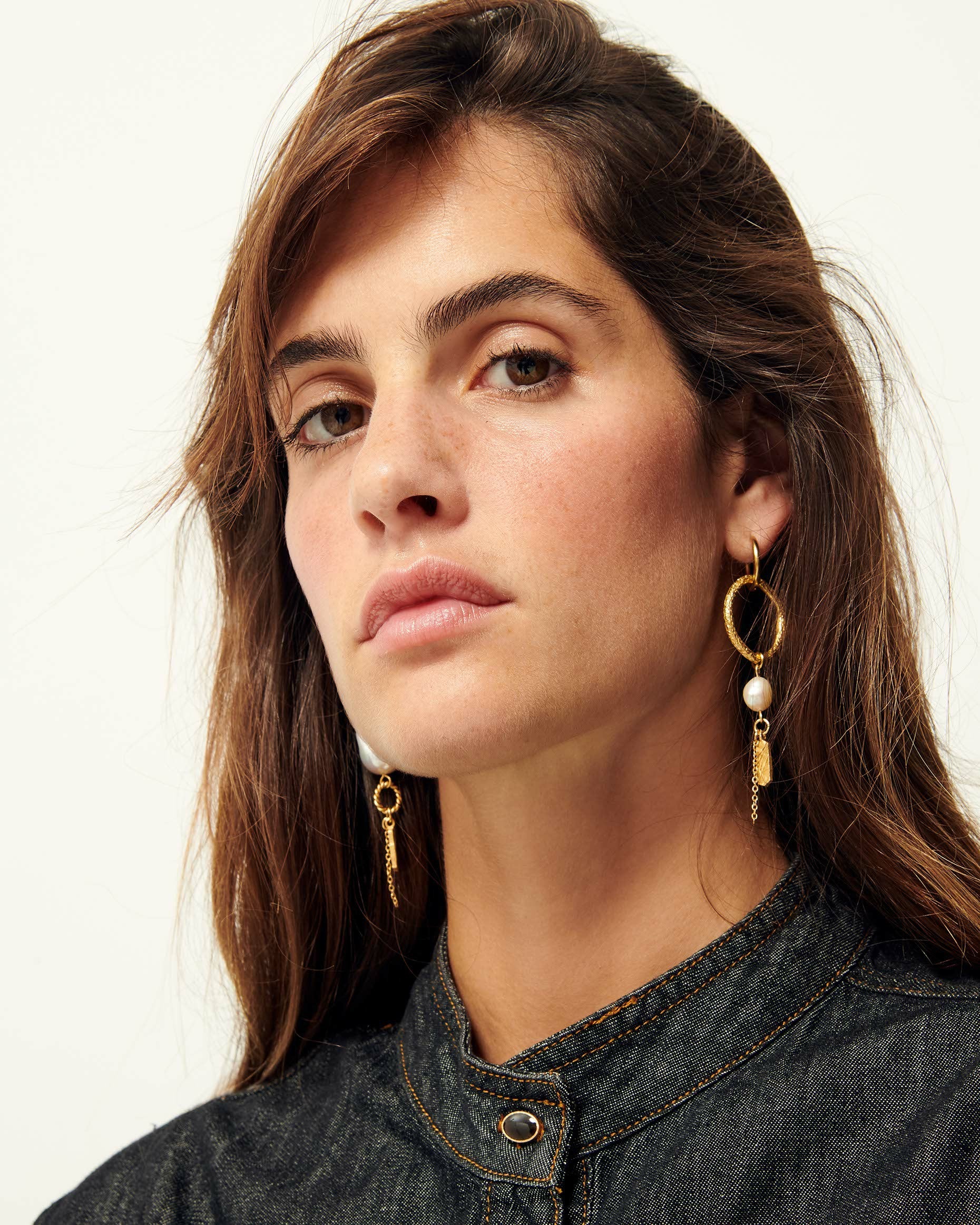 TOTI PEARL Doré - Earrings
